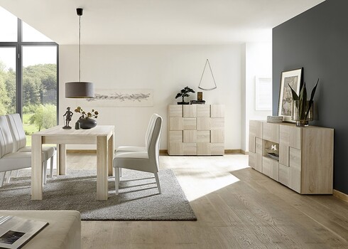 Kummut DAMA tamm Sonoma, 121x43xH111 cm