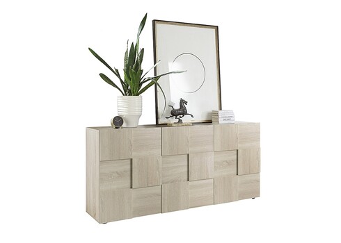 Kummut DAMA tamm Sonoma, 181x43xH84 cm