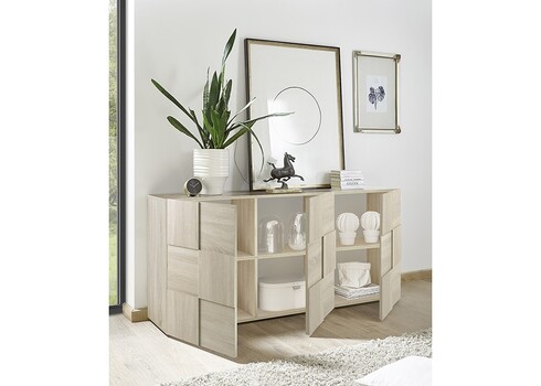 Kummut DAMA tamm Sonoma, 181x43xH84 cm