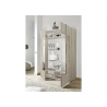 Vitriinkapp DAMA tamm Sonoma, 121x43xH166 cm, LED