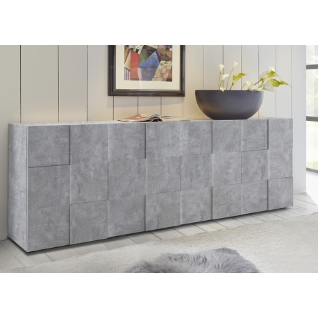 Kummut DAMA betoonhall, 241x43xH84 cm