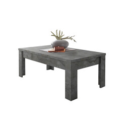 Diivanilaud DAMA tumehall, 122x65xH45 cm