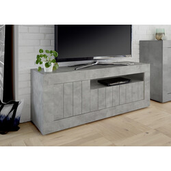 Tv-alus URBINO betoon, 138x42xH56 cm, LED