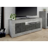Tv-alus URBINO betoon / tumehall, 138x42xH56 cm, LED