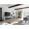 Tv-alus URBINO betoon / tumehall, 138x42xH56 cm, LED