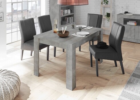 Söögilaud URBINO betoon, 180x90xH79 cm