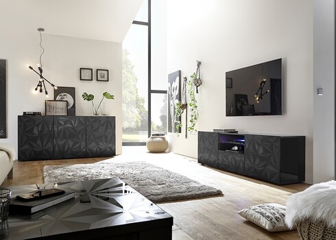 Tv-alus PRISMA antratsiit läige, 181x42xH57 cm, LED