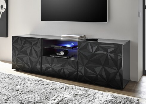 Tv-alus PRISMA antratsiit läige, 181x42xH57 cm, LED