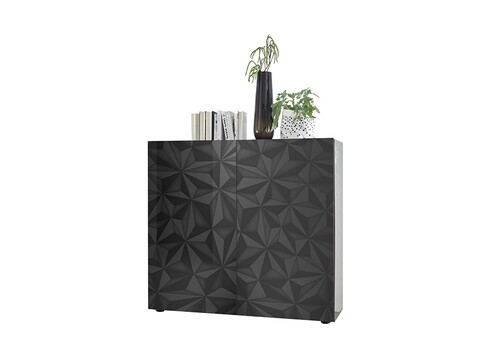 Kummut PRISMA antratsiit läige, 121x42xH111 cm