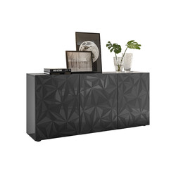 Kummut PRISMA antratsiit läige, 181x42xH84 cm