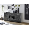 Kummut PRISMA antratsiit läige, 181x42xH84 cm, LED