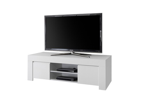 Tv-alus FIRENZE mattvalge, 138x42xH44 cm