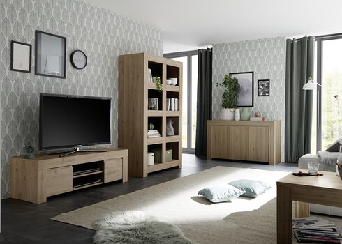 Tv-alus FIRENZE tamm Cadiz, 138x42xH44 cm