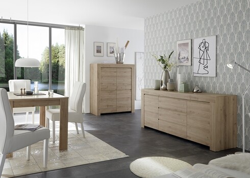 Kummut FIRENZE tamm Cadiz, 110x42xH140 cm