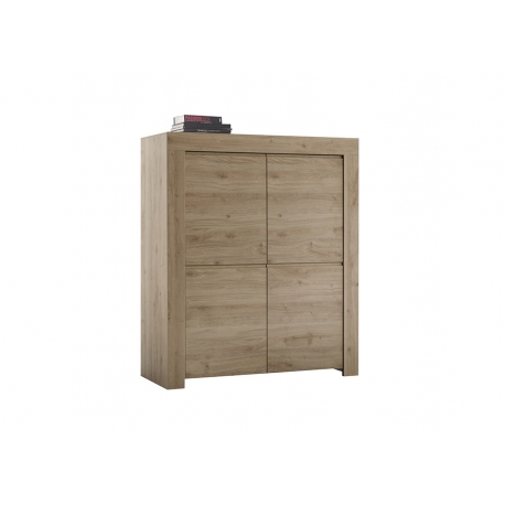 Kummut FIRENZE tamm Cadiz, 110x42xH140 cm