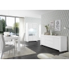 Vitriinkapp FIRENZE mattvalge, 110x42xH186 cm