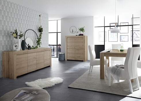 Kummut FIRENZE tamm Cadiz, 210x42xH81 cm