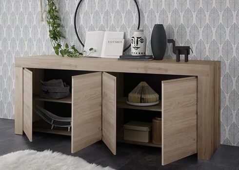Kummut FIRENZE tamm Cadiz, 210x42xH81 cm