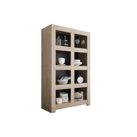 Raamaturiiul FIRENZE tamm Cadiz, 110x42xH186 cm