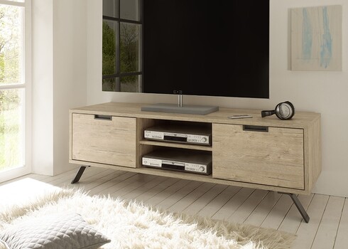 Tv-alus PALMA tamm Sherwood, 156x50xH51 cm, LED