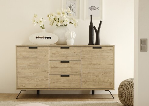 Kummut Palma tamm Sherwood, 207x50xH86 cm