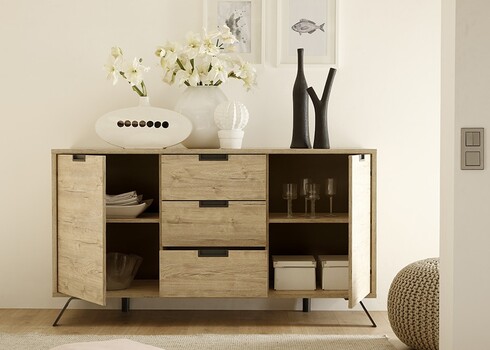 Kummut Palma tamm Sherwood, 207x50xH86 cm