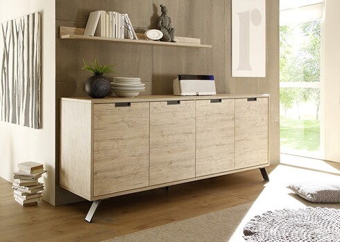 Kummut PALMA tamm Pero, 207x50xH86 cm