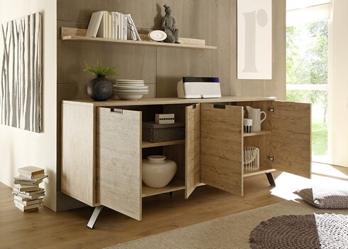 Kummut PALMA tamm Pero, 207x50xH86 cm