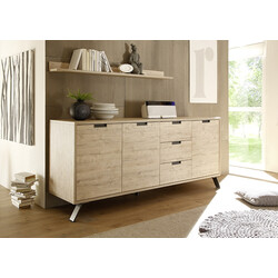 Kummut PALMA tamm Sherwood, 207x50xH86 cm