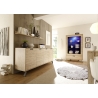 Vitriinkapp PALMA tamm Sherwood, 106x50xH176 cm, LED