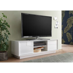 Tv-alus ICE valge läige, 139x43xH44 cm, LED