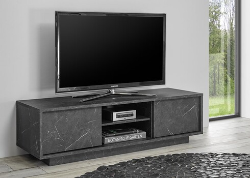 Tv-alus ICE antratsiit marmor, 139x43xH44 cm, LED