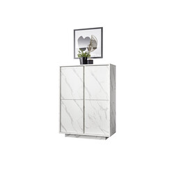 Kummut ICE valge marmor, 92x43xH145 cm