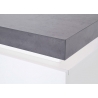 Kummut ATLANTA valge / hall, 73x40xH113 cm, LED