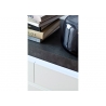 Kummut ATLANTA valge / hall, 73x40xH113 cm, LED