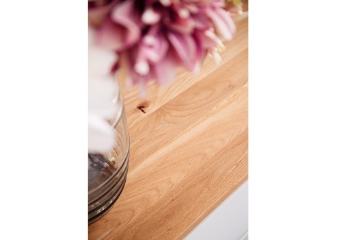 Kummut CHIARO valge / tamm, 172x40xH81 cm