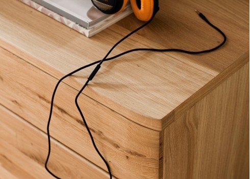 Kummut SANTORI tamm, 150x44xH78 cm