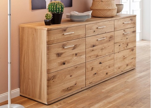 Kummut SANTORI tamm, 180x44xH78 cm