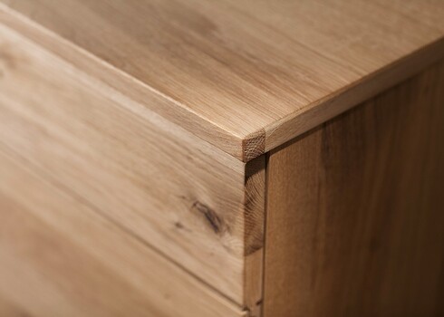 Kummut CAMPINAS tamm Bianco, 180x44xH81 cm