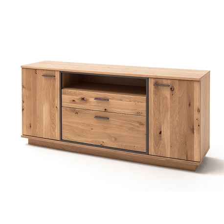 Kummut CAMPINAS tamm Bianco, 180x44xH81 cm