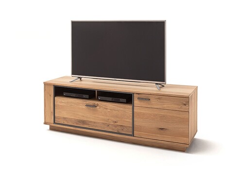 Tv-alus CAMPINA tamm Bianco, 180x50xH61 cm