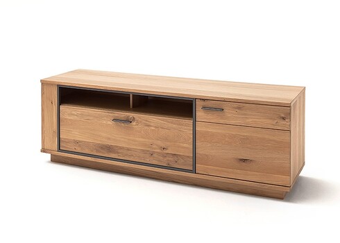 Tv-alus CAMPINA tamm Bianco, 180x50xH61 cm