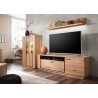 Tv-alus CAMPINA tamm Bianco, 180x50xH61 cm