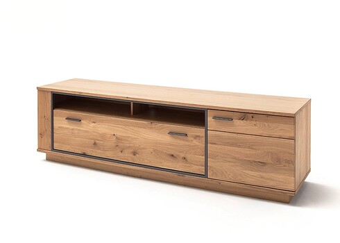 Tv-alus CAMPINA tamm Bianco, 210x50xH61 cm