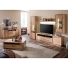Tv-alus CAMPINA tamm Bianco, 210x50xH61 cm