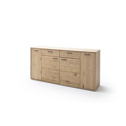 Kummut PORTLAND tamm Bianco, 184x44xH90 cm