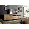 Tv-alus PORTLAND tamm Bianco, 224x50xH67 cm