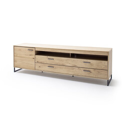 Tv-alus PORTLAND tamm Bianco, 224x50xH67 cm