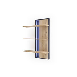 Seinariiul PORTLAND tamm Bianco, 70x24xH105 cm, LED