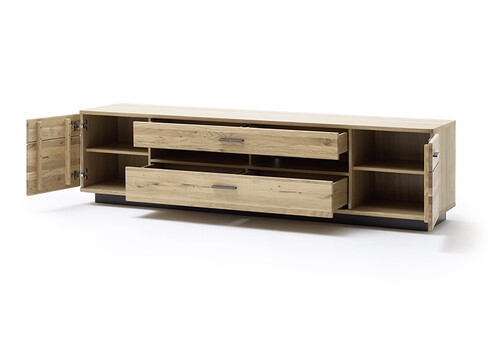 Tv-alus SALVADOR tamm Bianco, 210x50xH56 cm